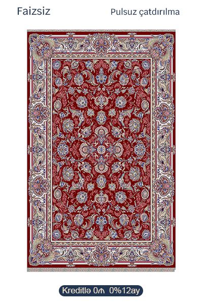 İsfahan xalçası | İs 01 Red