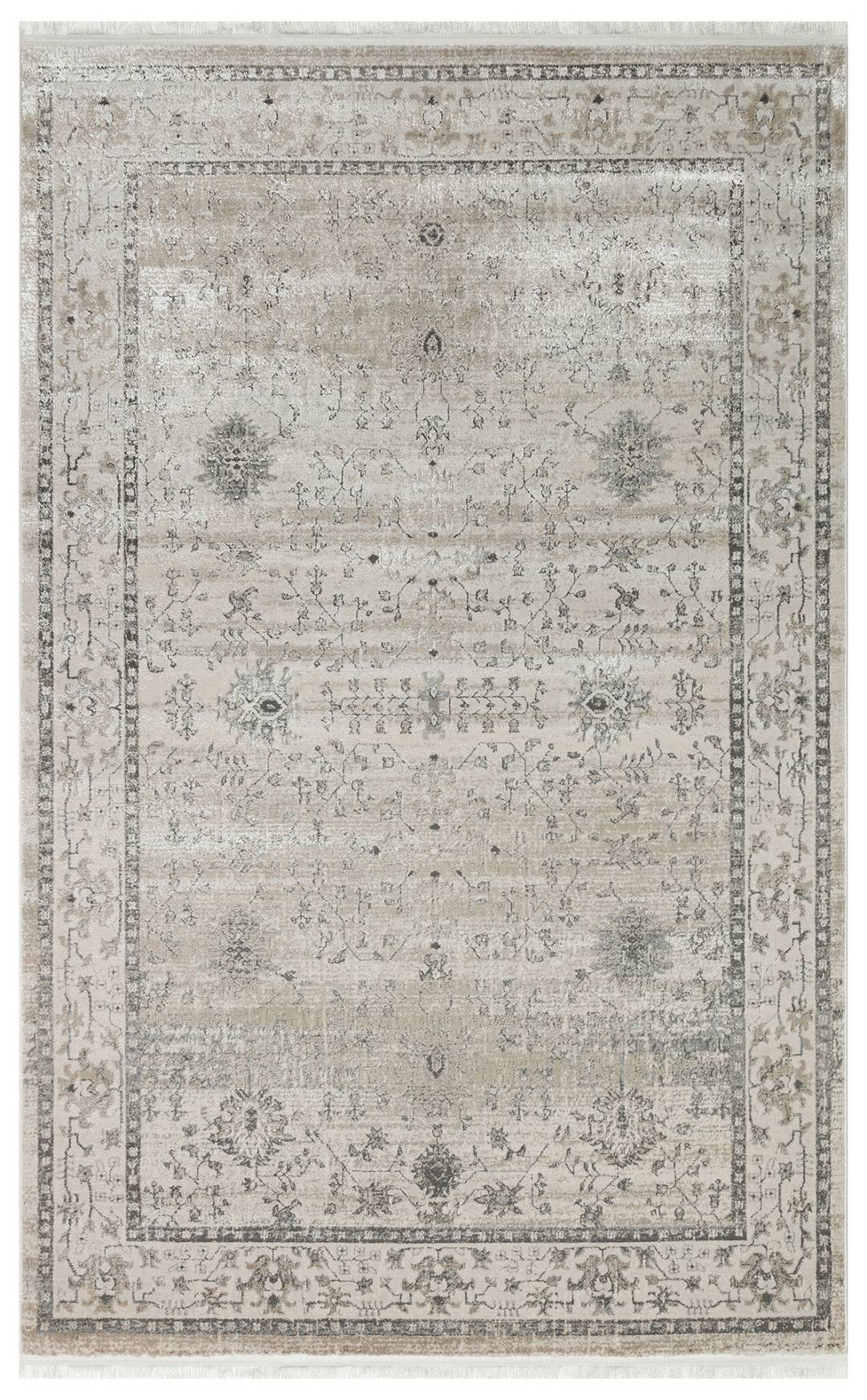 Lisbon xalçası | LS 02 Cream Silver