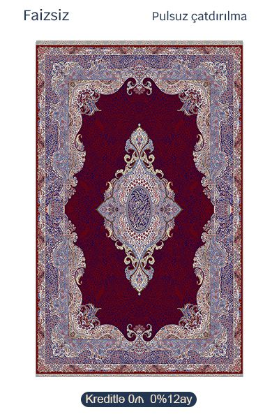 İsfahan xalçası | İs 02 Red