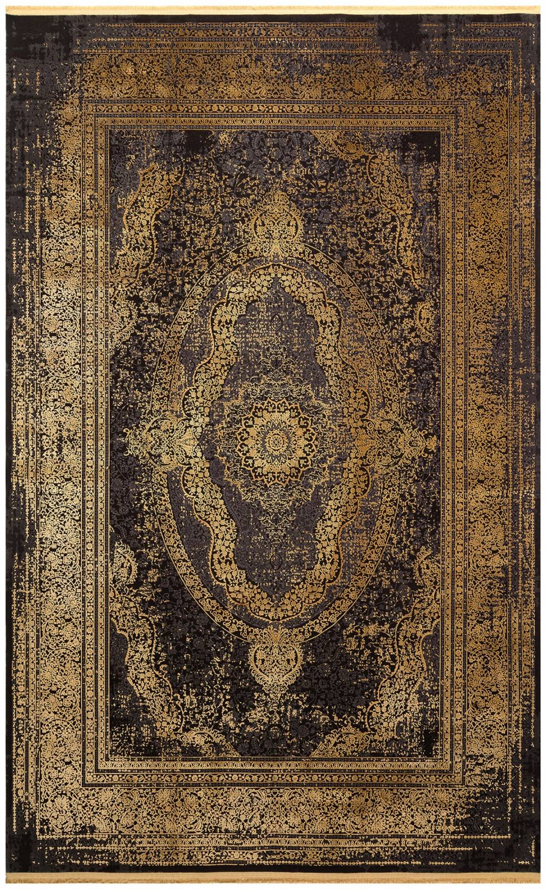 Anatolia Xalçası | ANT 01 Antrasit Gold