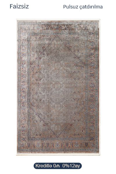 Lahor xalçası | LHR 02 Grey