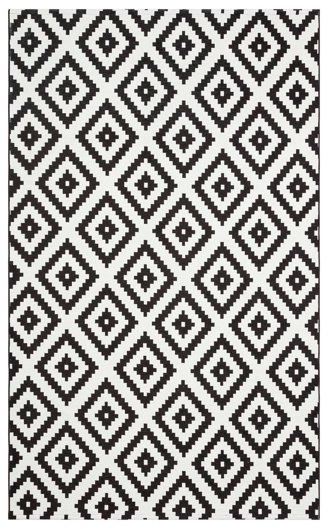 Luna Xalçası | LN 34 White Black